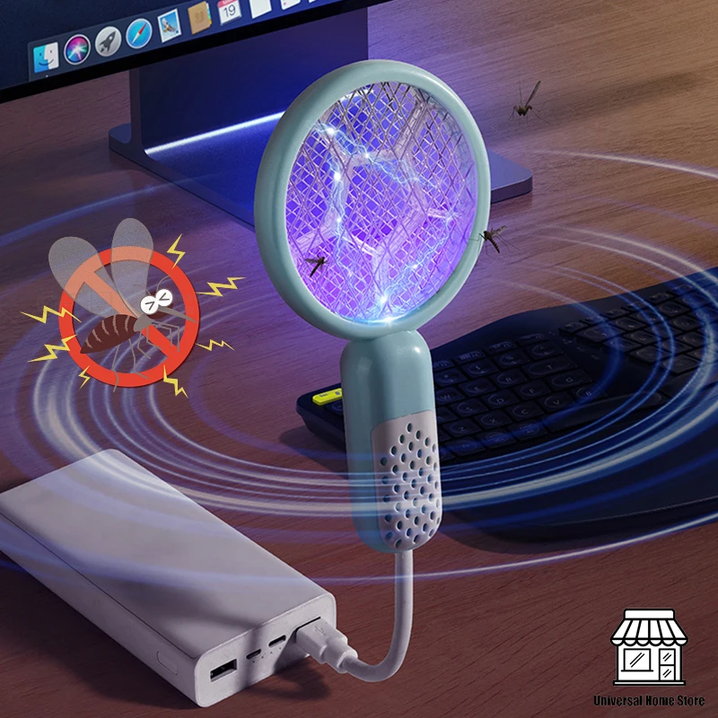 

Household USB Mosquito Killer Electric Mosquito Swatter Living Room And Bedroom Model Vehicle-Mounted Mosquito Repellent Device
