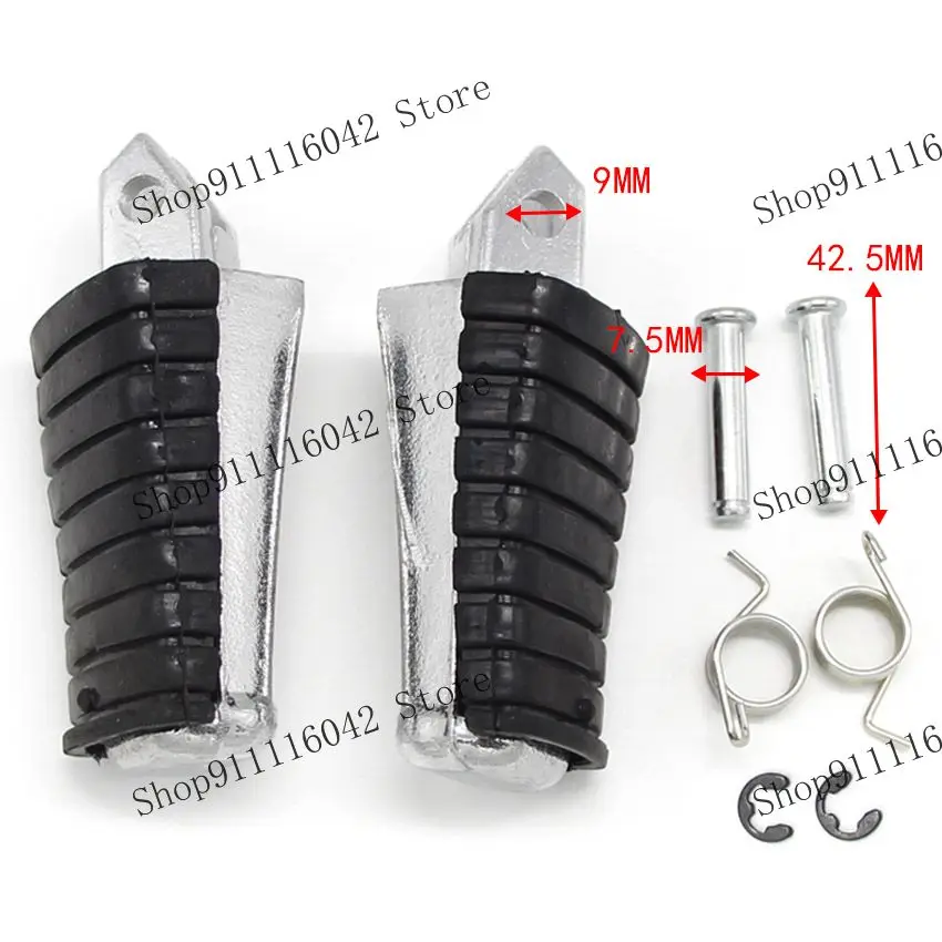 Motorcycle Foot Pegs Front Footrest For Yamaha XVS1100 Drag Star V-Star Midnight Custom XVS1300CU Stryker XVS650 1RM-27410-00-93