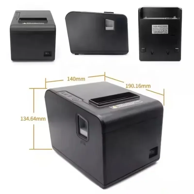 

В наличии В наличии EDOO ED808 USB Wi-Fi BT Ethernet-интерфейс 80 мм дешевый термопринтер чеков с автоматическим резаком для Logisti