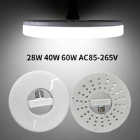 LED Bulb E27 220V 110V LED Lamp Indoor Lighting Round Super Bright Living Room Garage Light UFO Shape Light Bulbs Ceiling Lamps