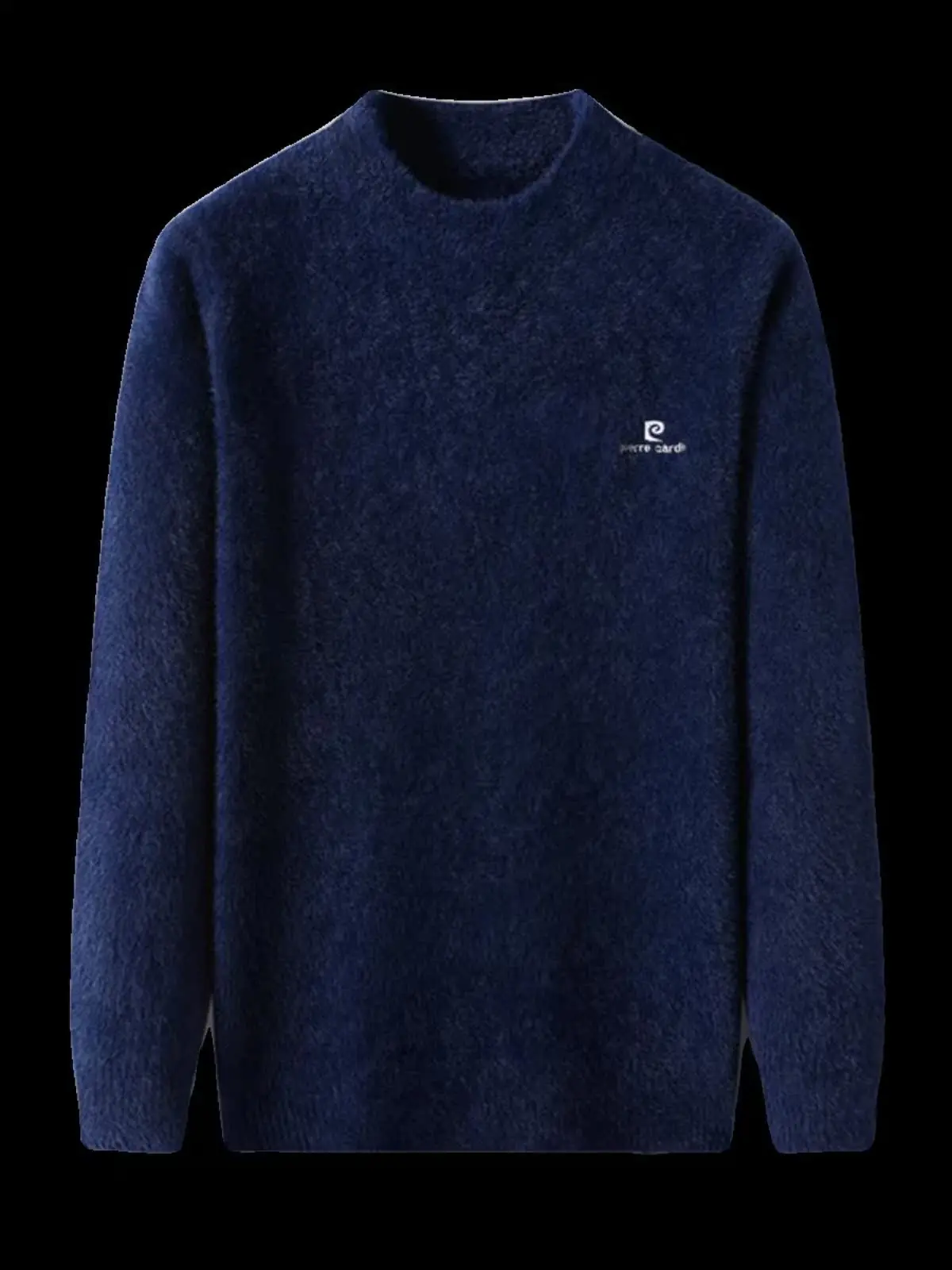 

Pierre Cardin Luxury Men's Mink Sweater Thiened Warm Knitted Winter Base Layer Woolen irt f High Collar Long Sve Cr...