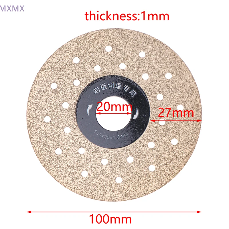 4 Inch Diamond Cutting Disc Angle Grinder Grinding Wheel Slab Ceramic Tiles Marble Porcelain Grinding Cutting Disc Blade Wheels