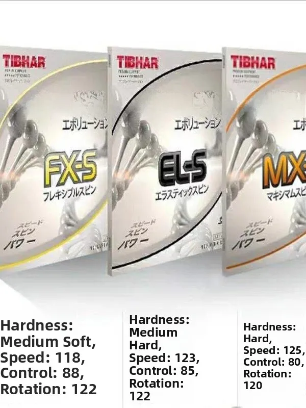 TIBHAR تنس الطاولة المطاطет ELP MXP FXP FXS تغيير ELS MXS MXD Thi Sponge Ba Power لتنس الطاولة Raet