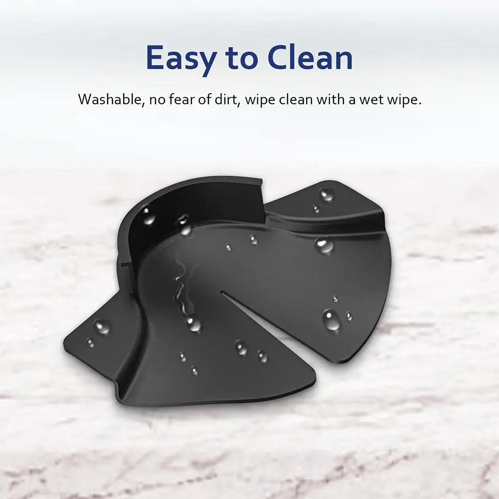 แผ่นซิลิโคนปิดจมูกสำหรับแว่น VR เมตา Quest3ใช้ซ้ำได้กันเหงื่อสำหรับ Quest3สบายกันรอยขีดข่วน