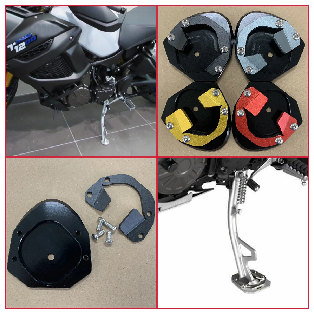 

Fits for Yamaha XT1200Z XT1200ZE Super Tenere 1200 ABS 2014-2022 Motorcycle Side Stand Base Enlarge Extender Extension Widener