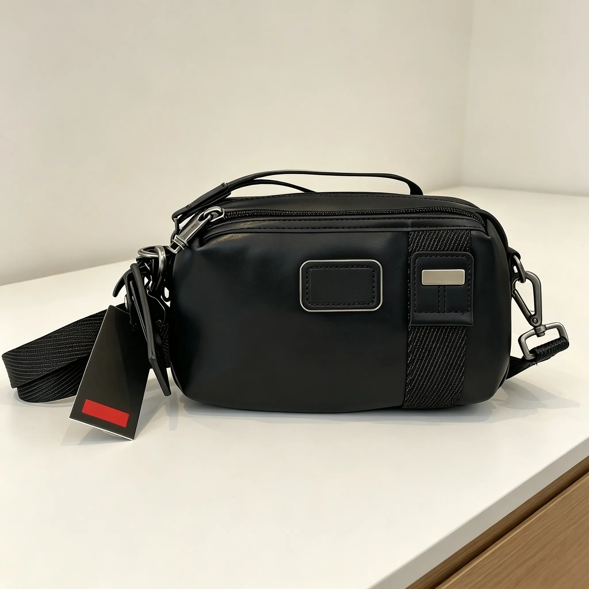 Fashion Minimalist Nylon Clutch for Men, Multi-Functional Business Casual Single Shoulder Crossbody Handbag