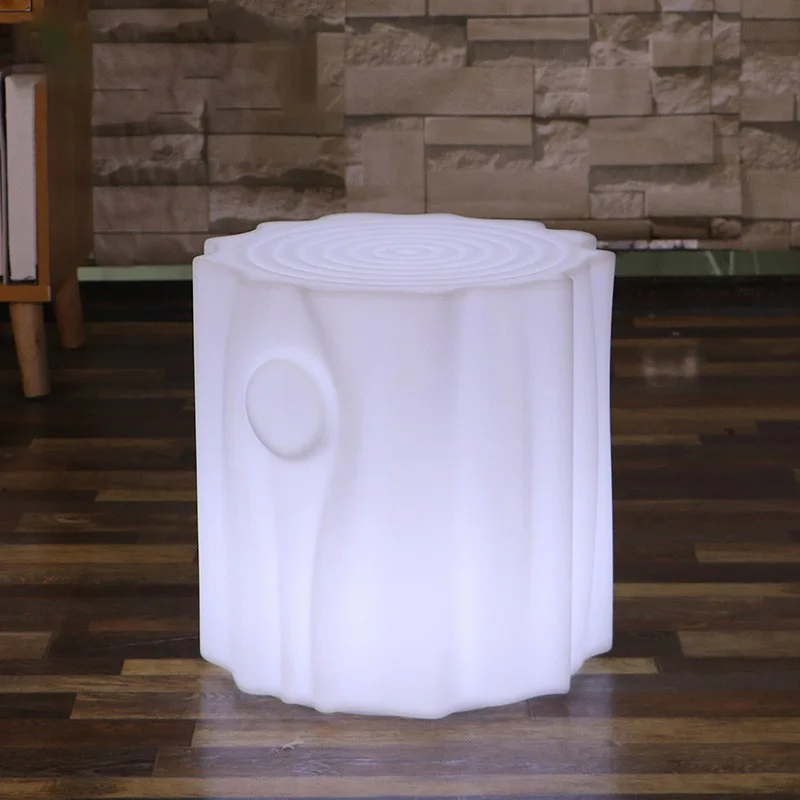 BERTH Modern Stump Stool Led Creative Luminescence Atmosphere Night Light Waterproof IP65 Decor Restaurant Bar