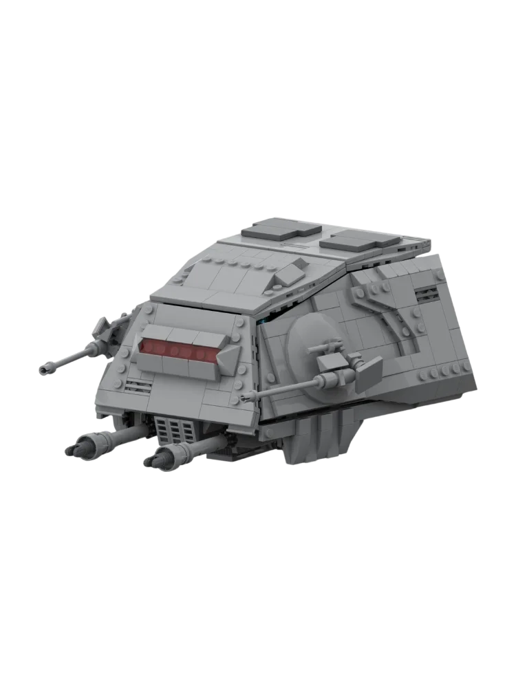 Building blocks set AT new head space war adults bricks military war spaceship model Christmas gift