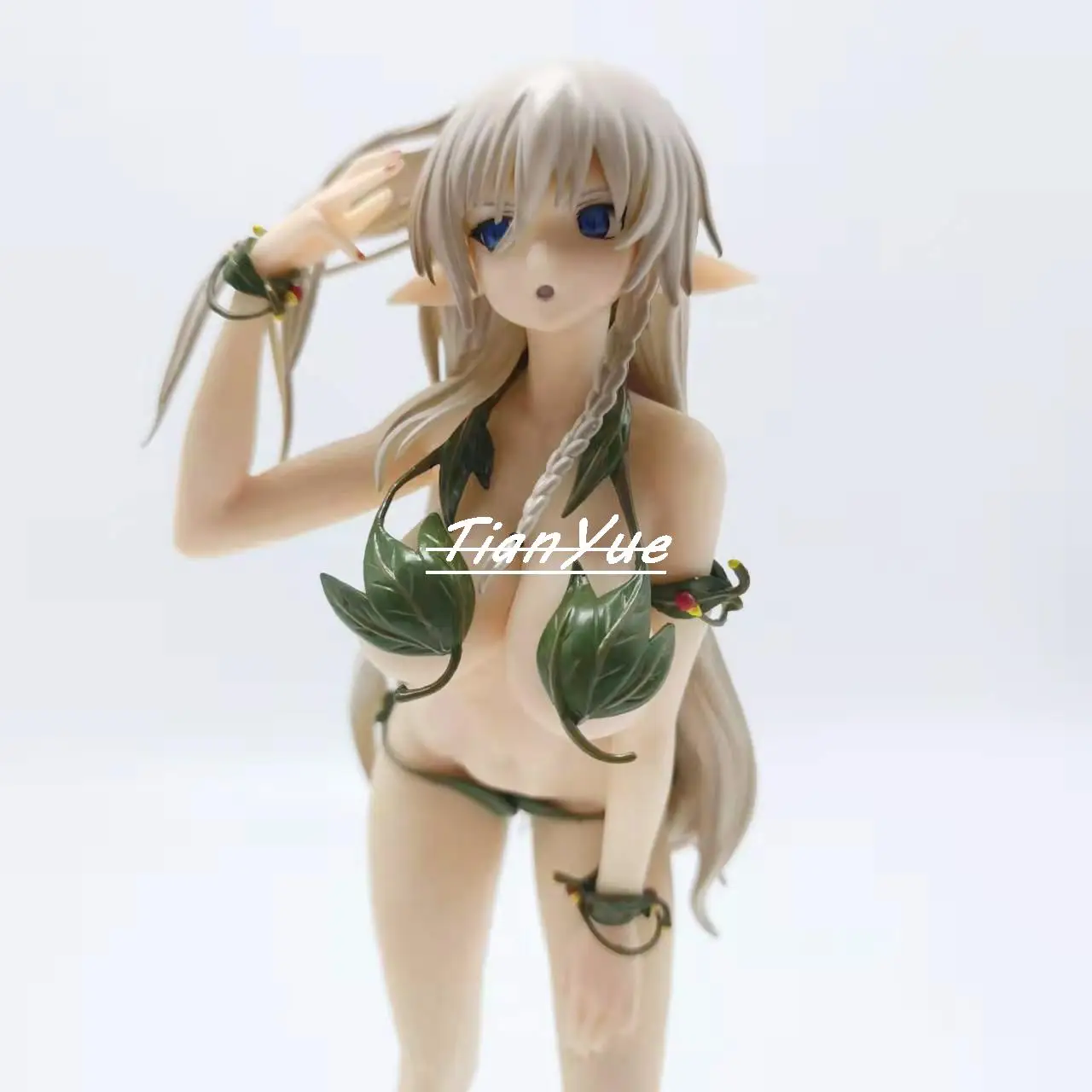 Anime Game Queen's Blade Alleyne Leaf Suit Version Girls Pvc Figure Model Toys