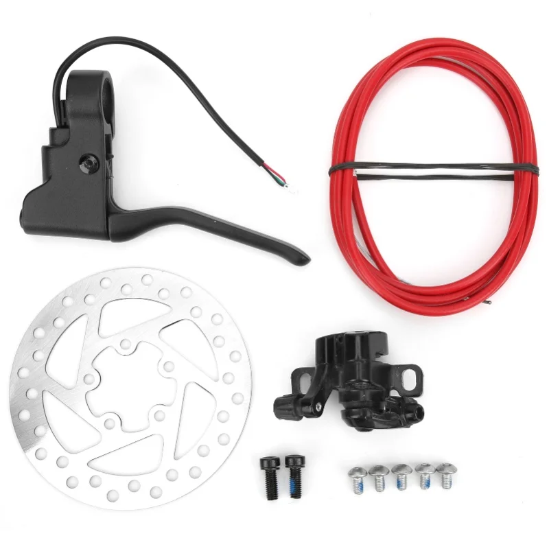 

Electric Scooter 120mm Disc Brake Rotor Set With Brake Line Handle For Xiaomi M365 Pro