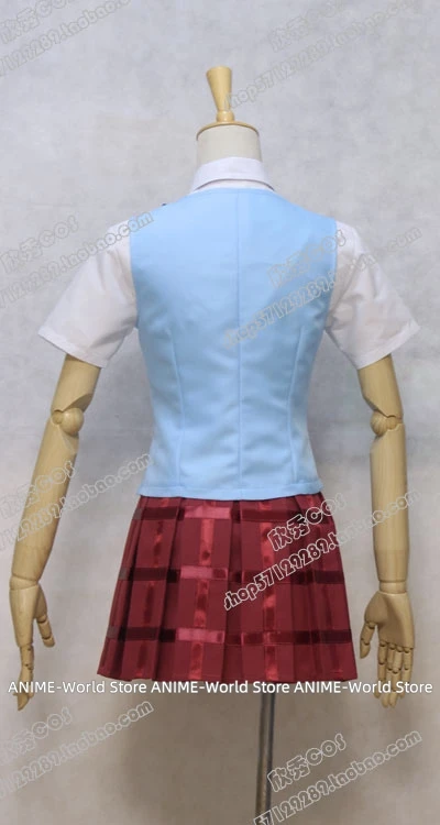 《Custom size》Anime Higurashi When They Cry Hanyuu costume Cosplay Custom Wig Custom size Wig