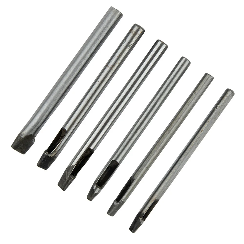 Hand Tools Punch Hole Punch Hollow Punch 2mm Hole Width Belt Watch Band For Soft Materials Oval Shape Silver Brand New