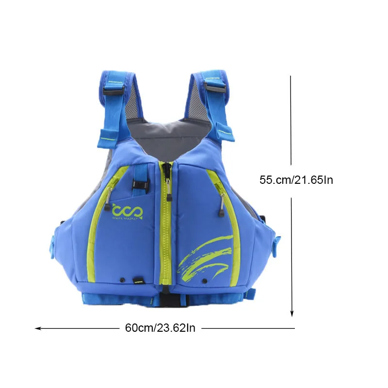 Daiseanuo Adult Life Jackets Floating Vest Buoyancy Aid Jacket PFD for Fishing Sailing Surfing Boating Kayak for Water Sports