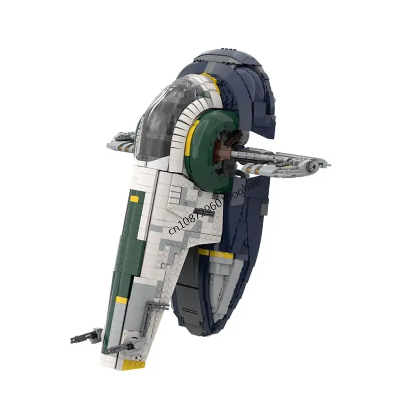 3035PCS famous spacebattle Movie Jango Slaved 1 space ship model DIY creative ideas Toy Assembly Puzzle birthday Christmas Gift