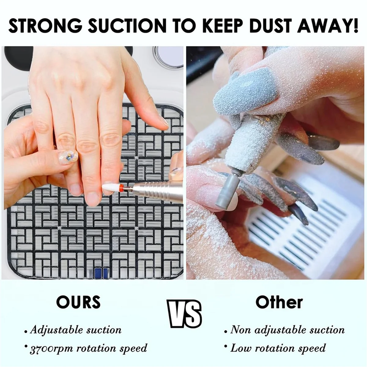 

【Lowest-Price!】Nail Dust Collector