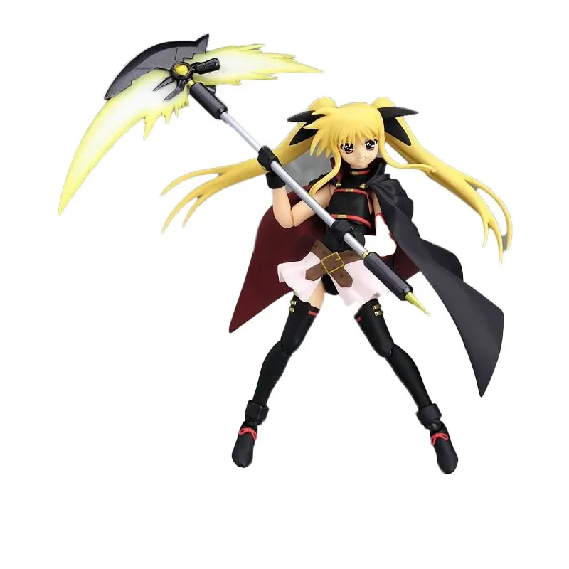 In Stock Original Max Factory Figma 056 Fate T Harlaown Fate Testarossa Harlaown Magical Girl Lyrical Nanoha 115mm Model