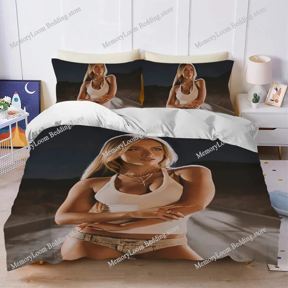 

Singer T-Tate McRae Music 2025 Duvet Cover Set Home Style Soft Laundry Cotton Bed Four Seasons Student Dormitory Home Textile