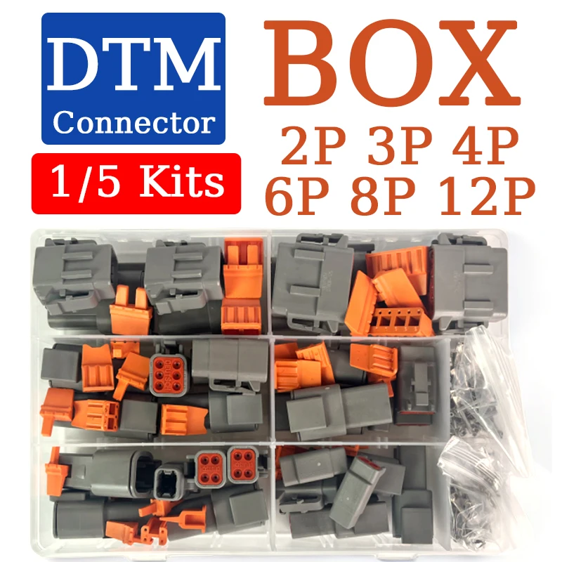 deutsch tipo serie dtm kit de conector impermeavel plugue selado automotivo terminais pins dtm062 12s dtm04 2 12pin 01