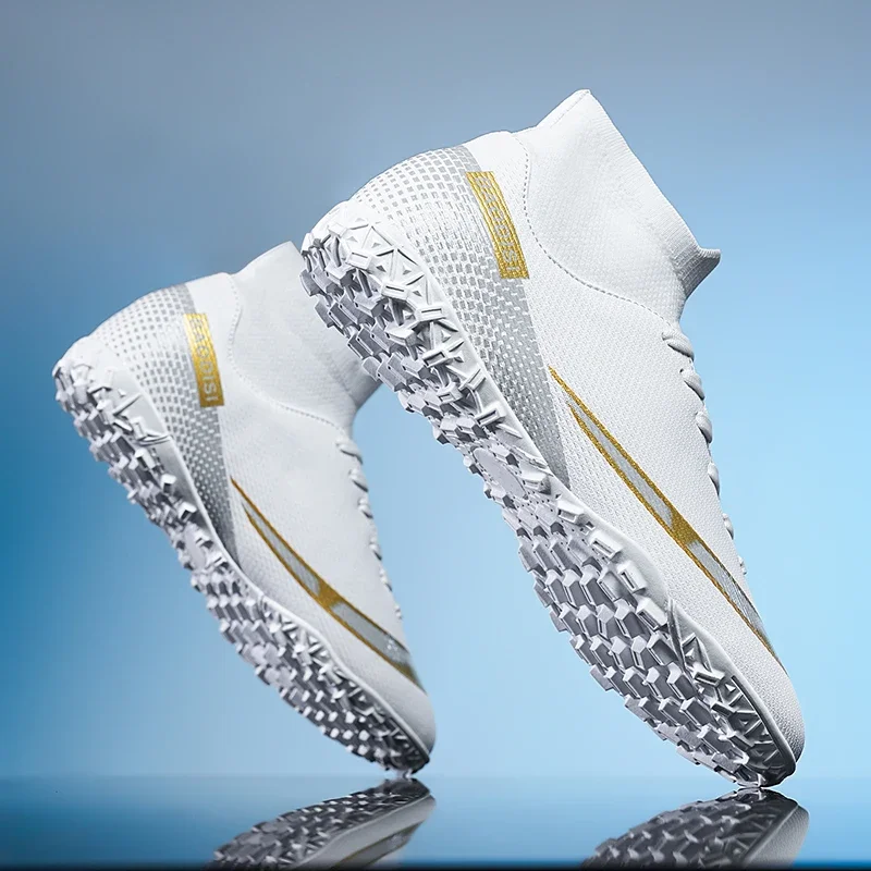 جديد الرجال أحذية كرة القدم المجتمع المرابط أحذية كرة القدم المهنية داخلي ملعب كرة القدم الأحذية الأصلية عدم الانزلاق أحذية رياضية سريعة