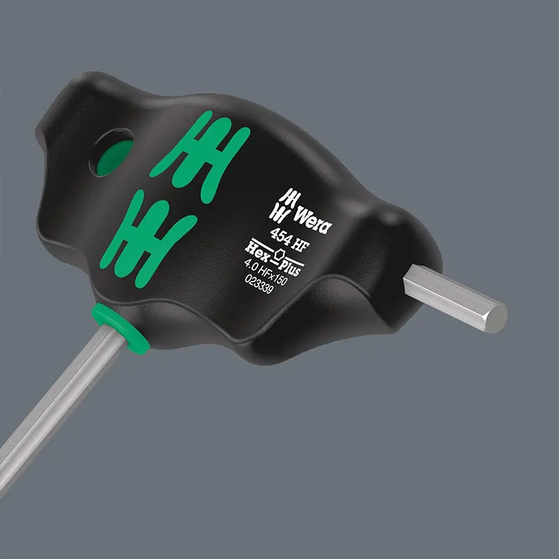 WERA 05023339001 Screwdriver 137mm Length Low-weight T-handle Hexagon Screwdriver with Holding Function Corrosion Protection