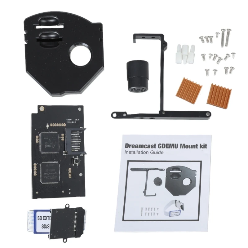 บอร์ดจำลองออปติคอลไดรฟ์สำหรับอะแดปเตอร์ขยาย GDEMU V5.20 87HC