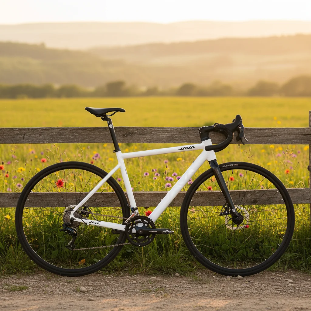 Hochleistungs-Rennrad aus Aluminiumlegierung mit 14 Gängen, Scheibenbremsen und Dropbarren für Ausdauerrennen
