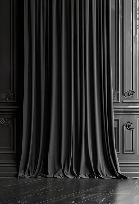 Mehofond التصوير خلفية فاخرة أنيقة ستارة سوداء الكبار الزفاف الأمومة الفن صورة ديكور خلفية استوديو الصور