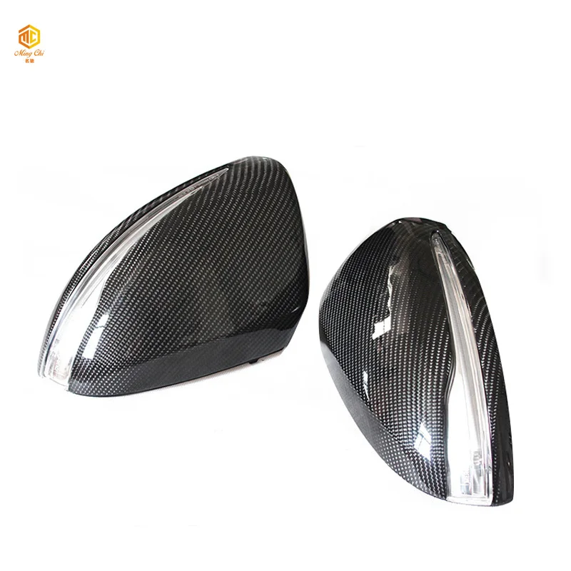 OEM carbon fiber mirror cover for Mercedes Benz w205c63 w213 w222 glc63 carbon fiber mirror cover replacement style