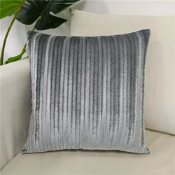 Silver Glitter Metallic Cushion Cover Sofa Decorative Velvet Throw Pillowcase from Factory