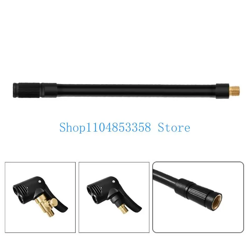 

652F Шинные клапаны Надувной шланг Автомобильные колесные клапаны Удлинительная трубка с воздушным соплом