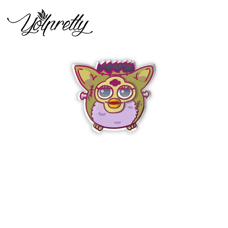 2023 New Arrival Fashion Hallaween Animal Owl Handcraft Acrylic Epoxy Badge Pin Lapel Pins