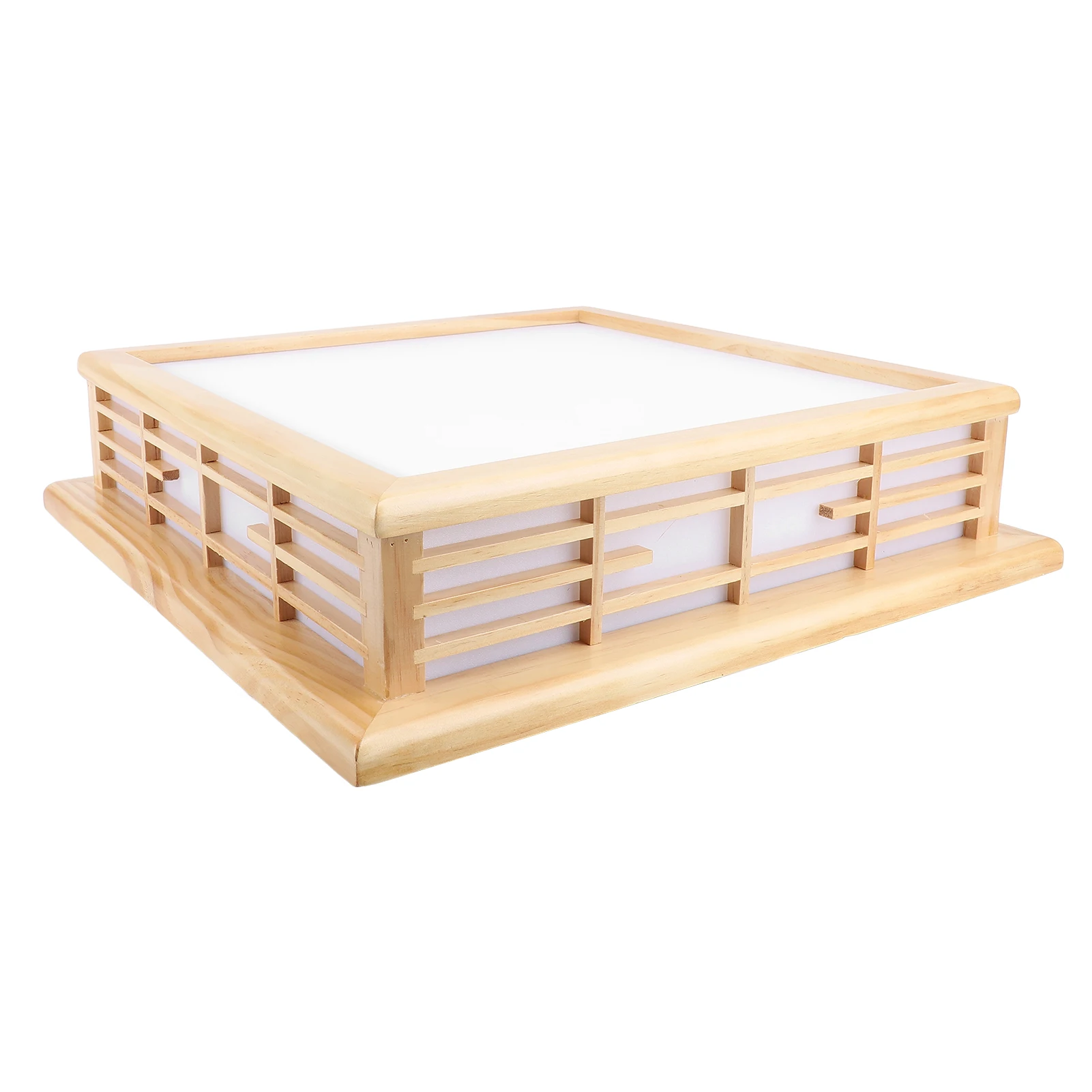 

Retro Wooden Ceiling Light LED Ceiling Light Light Fixture Ceiling Mount for Living Room Bedroom Home Decor Wooden Ceiling Light