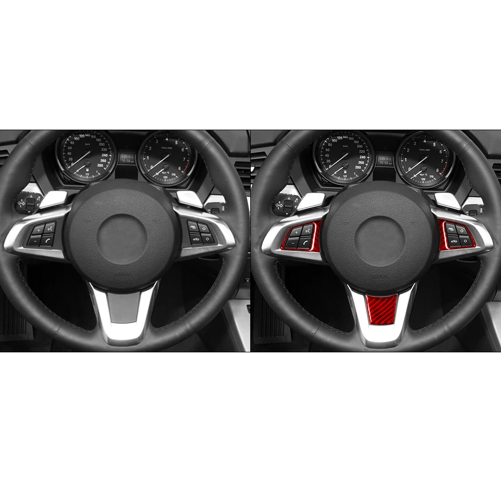 

Imitation Carbon Fiber Car Red Stickers For BMW Z4 E89 2009-2016 Car Interior Decorative Accessories