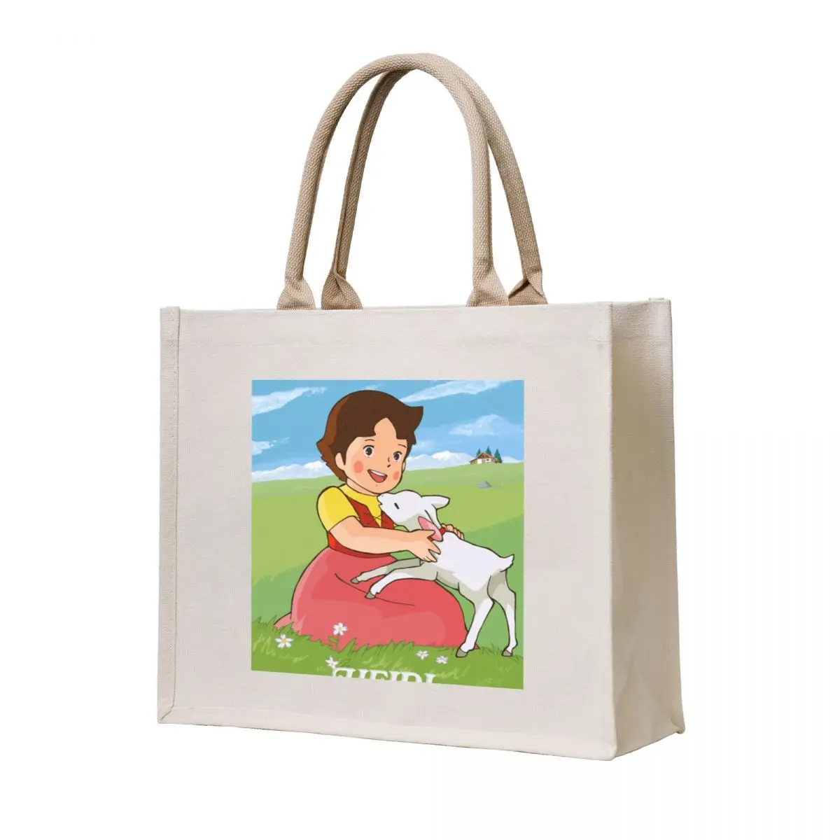 

Heidi the girl of the Alps Tote Bag bags for women cloth bag woman shopping bag logo Lady