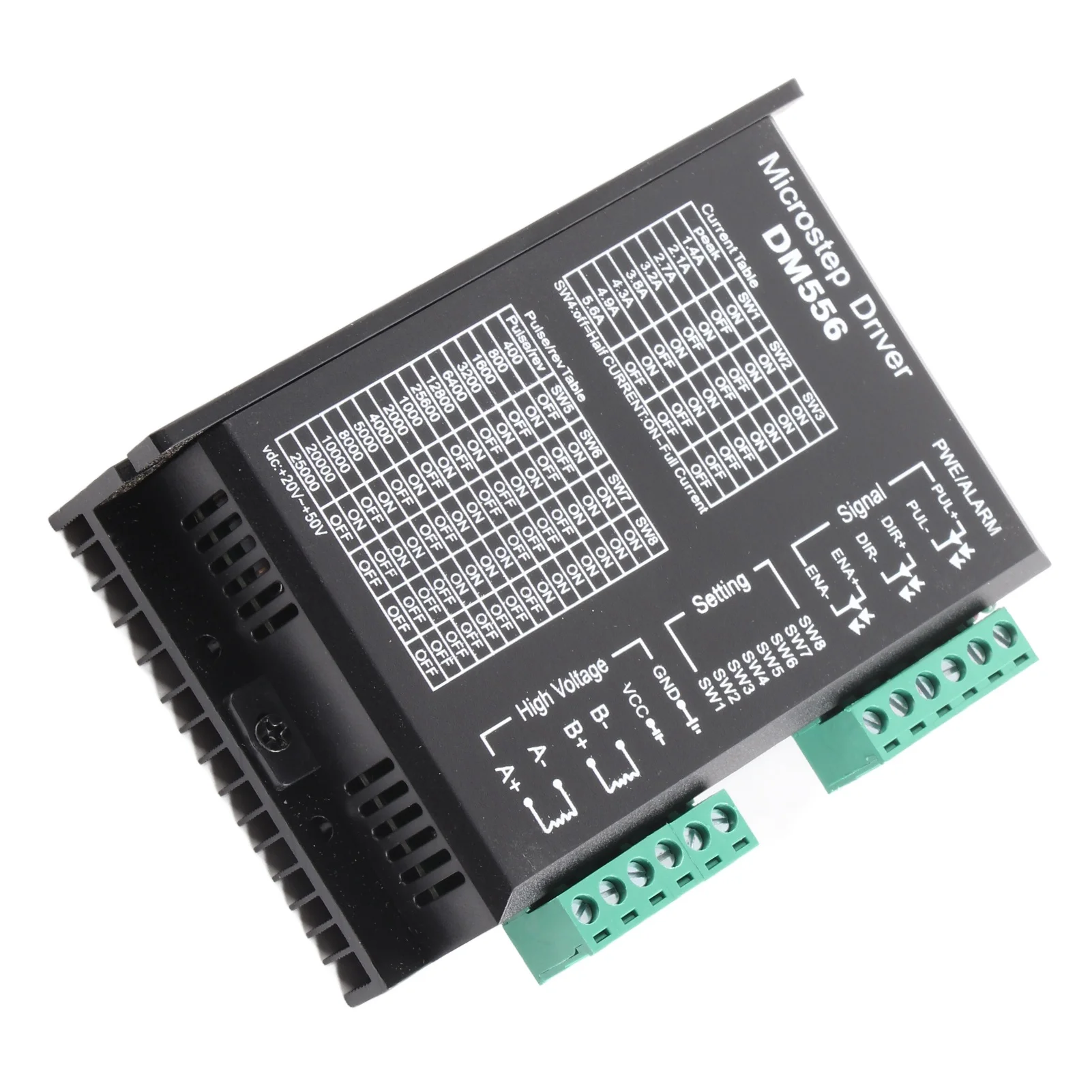 DM556 2-phase محرك متدرج سائق 42/57 خطوة المحرك سائق 24V ‐ 50V DC #3