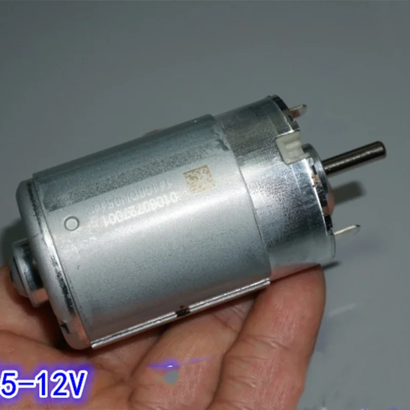 1PC Micro 7-Pole Rotor DC Motor 38mm*57mm DC 5V 6V 7.4V 12V 9700RPM High Torque Front Ball Bearing Reverse Shaft Low Speed