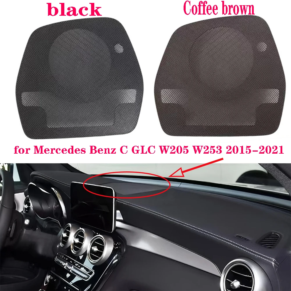 

A20568016079051 Dash Loudspeaker Cover Net for Mercedes Benz C GLC W205 W253 2015-2021 Instrument Panel Horn Centre Cap