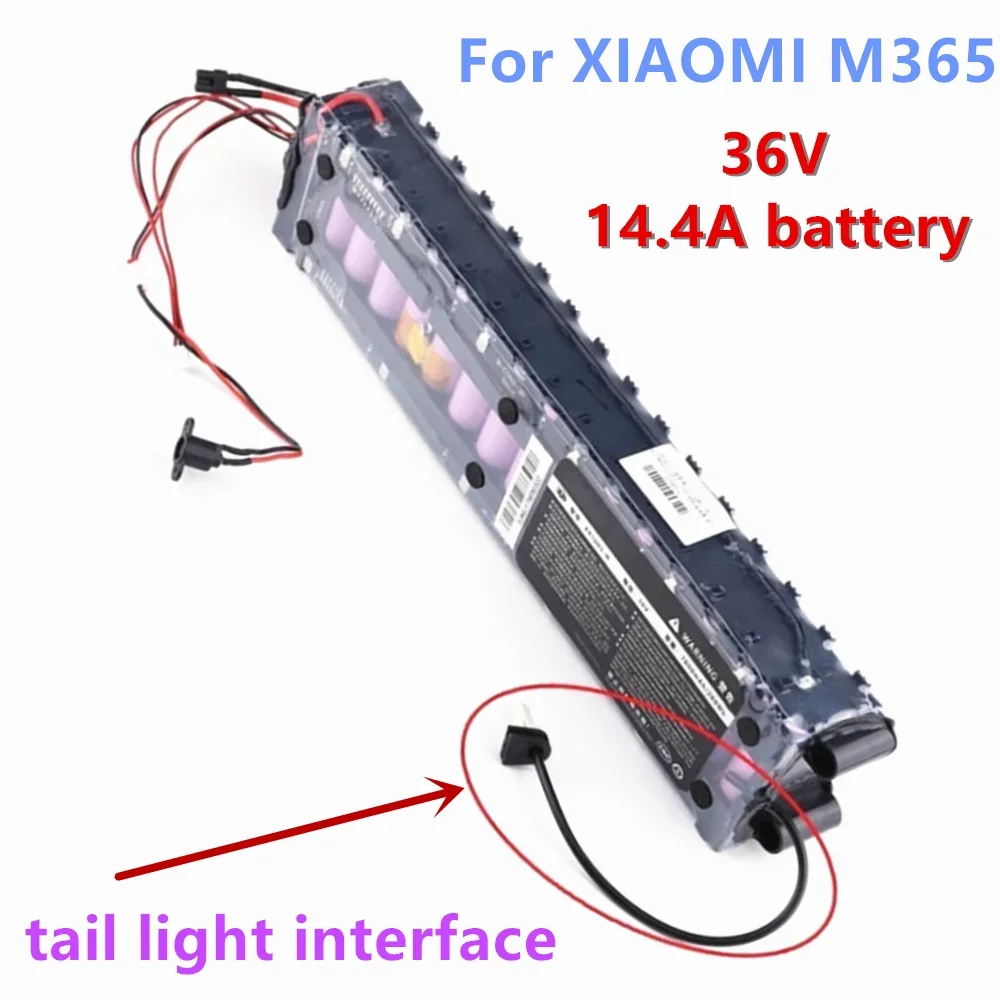 Original 36V 14.4Ah Battery for Xiaomi M365 Special Battery Pack Electric Scooter Accessories Riding 40km BMS+Charger