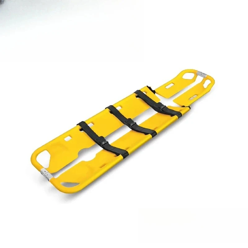 Foldle Spoon-shaped Stretcher with Separle Aluminum Alloy and HDPE Materials