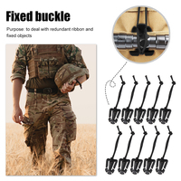 2/5Pcs Molle Backpack Buckle Carabiner Clips Outdoor Nylon Camping Bag Hanger Hook Clamp EDC Carabiner Survival Gear Tools