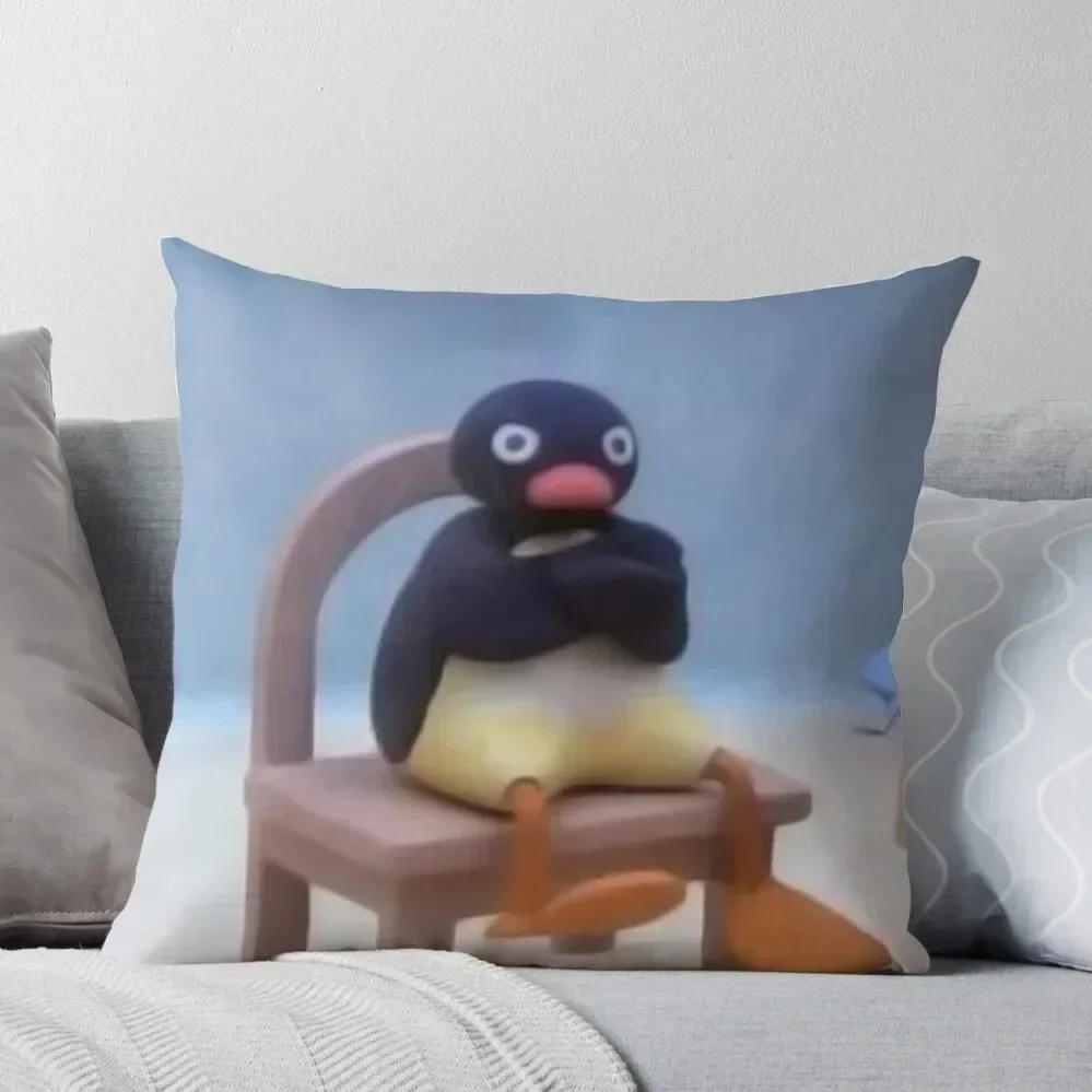 

Angry Pingu Throw Pillow Throw Pillow Covers Pillow Cover christmas decorations for home 2025