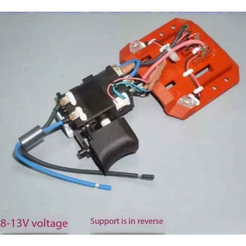 12V Drill Trigger Switch with Forward Reverse Speed Control, Replacement Electric Power Tool Repair Part