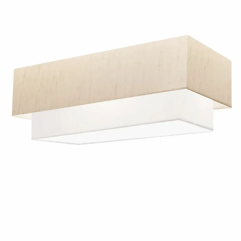 White Beige Beige Color Plafon For Home Rectangular SH-3044 Dome