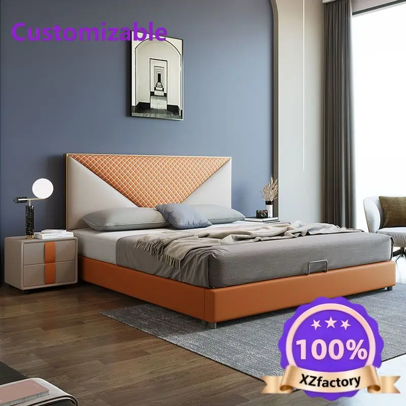 Factory Direct 2026 Top dormitorio principal, Arte de cuero, doble suave