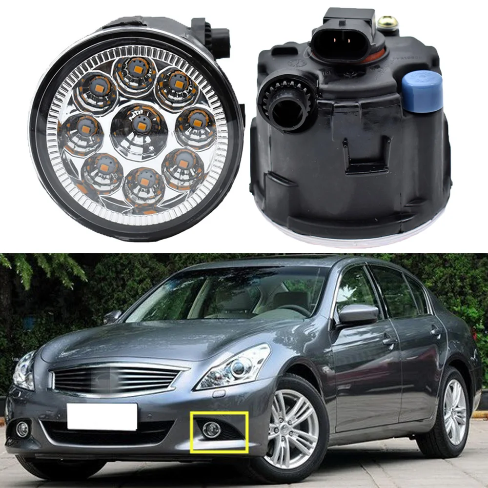 

2 шт./комплект, Автомобильные светодиодные галогенные лампы 12 В для Infiniti G G25 G37 Q60 V36 Sedan 2010-2014