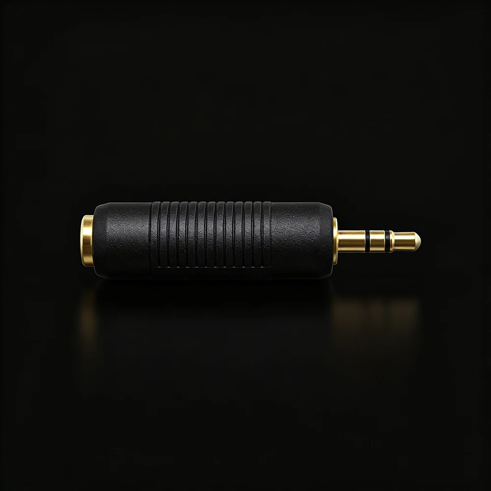 ▲Gold Plated 3.5mm to 6.5mm Adapter Male to Female Converter Plug Pure Copper Core Thickened Plastic Shell for Headphone Speaker