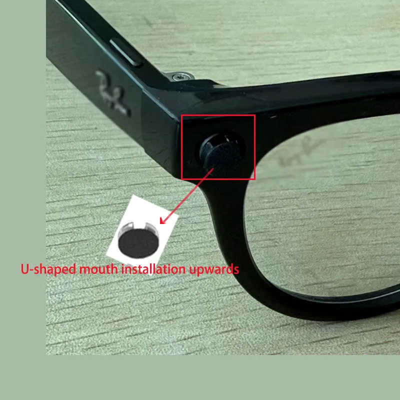 For Rayban Meta2 Smart Glasses  Wayfarer/Skyler/Headliner  Indicator Light Shading Sticker/Shading Film Accessories