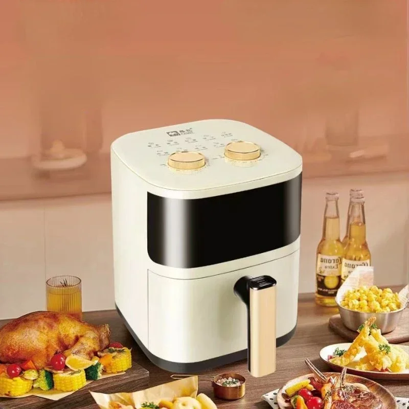 Air fryer multifunctional household high-capacity electric oven, fully automatic intelligent french fry machine