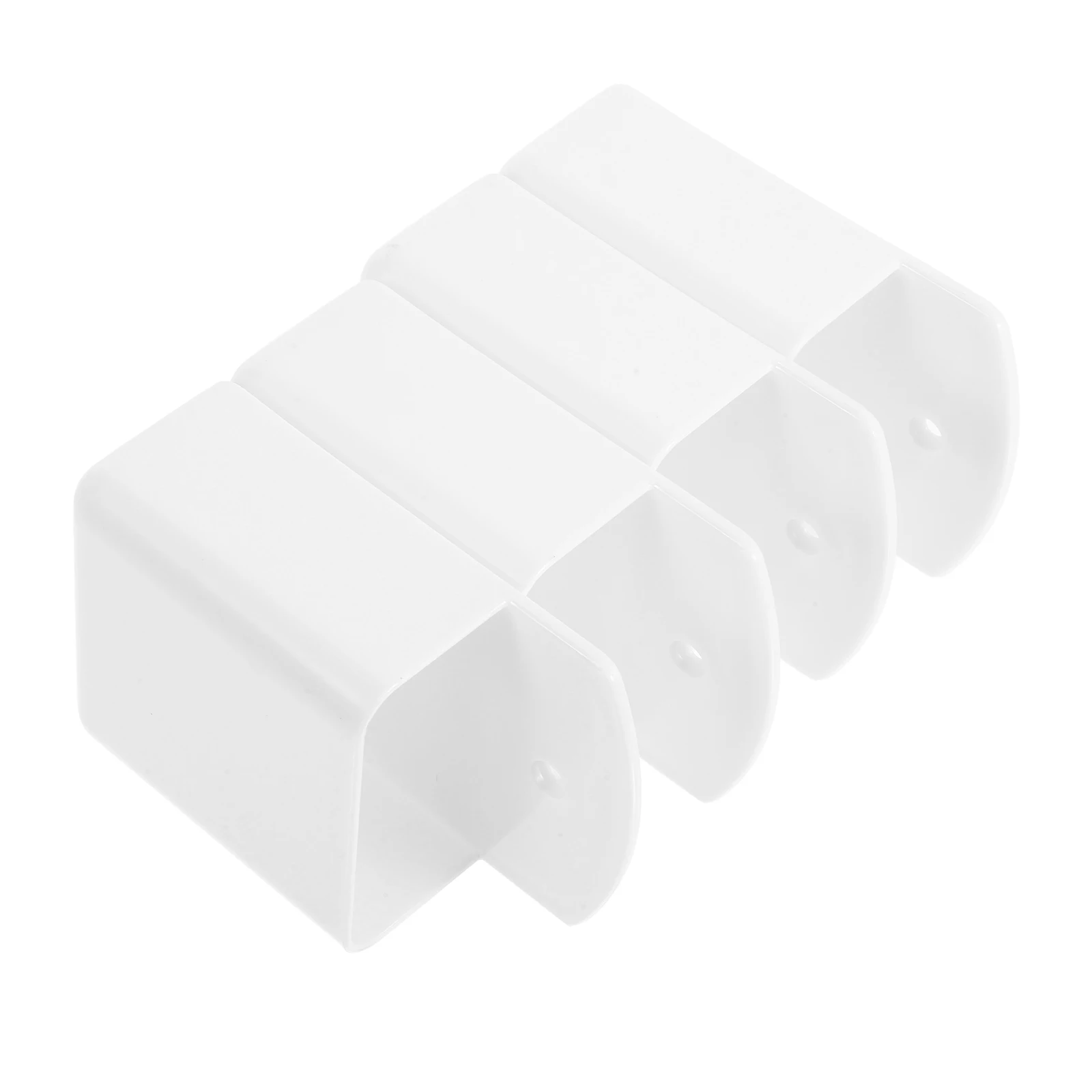 

4pcs Remote Holder Wall Mounted Controller Remote Control Holder Stand Self Adhesive Storage Hanger File Box