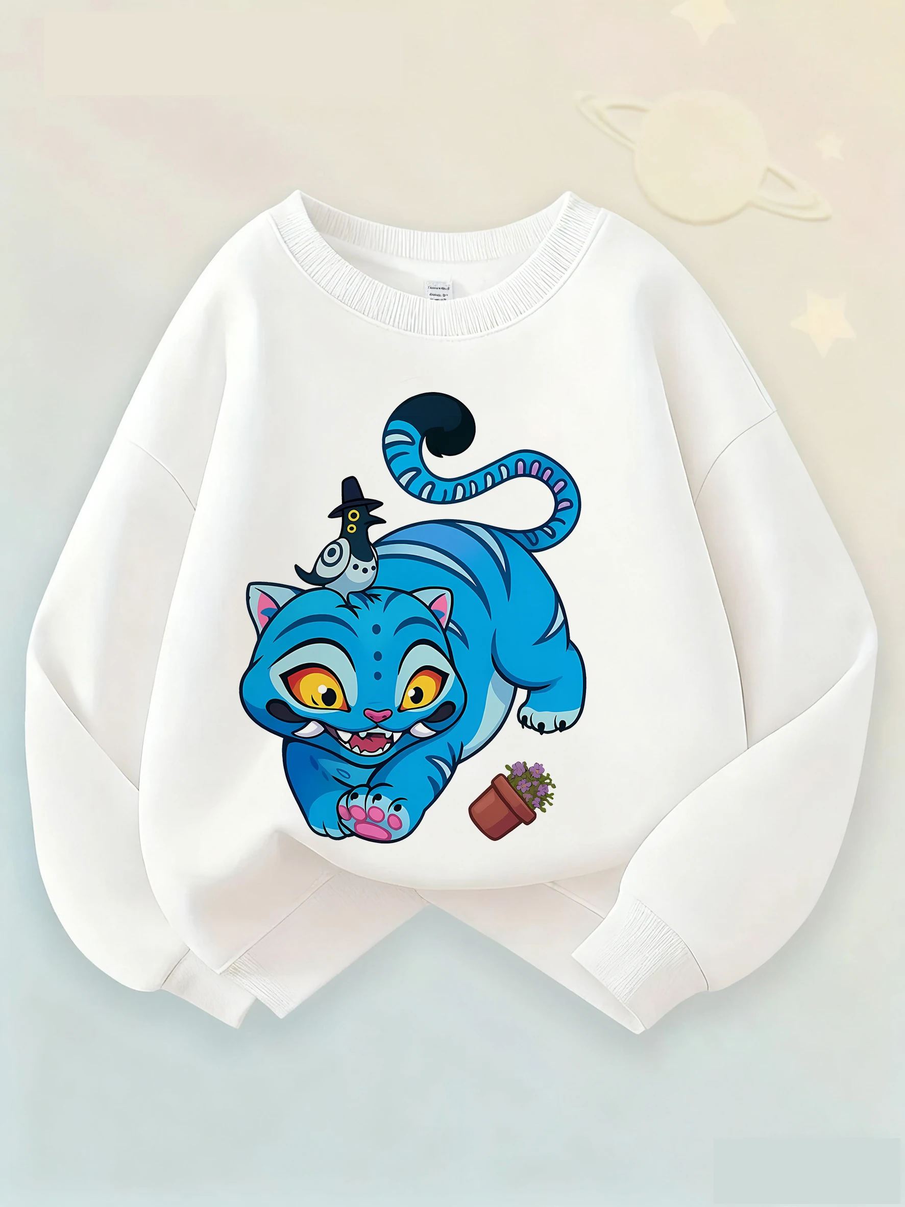 

2026 hpt sale Huntrix Hoodie Manga Kids Kpop Demon Hunters Movie Fans Gift Children's Sweatshirt Cute Tiger Hoody for Boys Girls